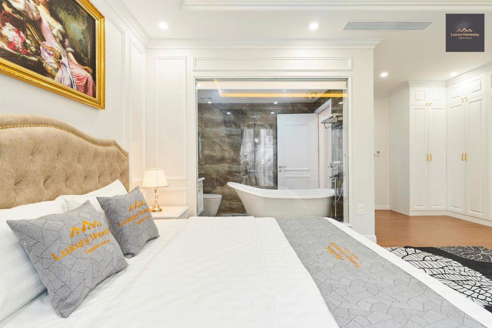Luxury Homestay Vinhomes Dragonbay Hạ Long Extérieur photo