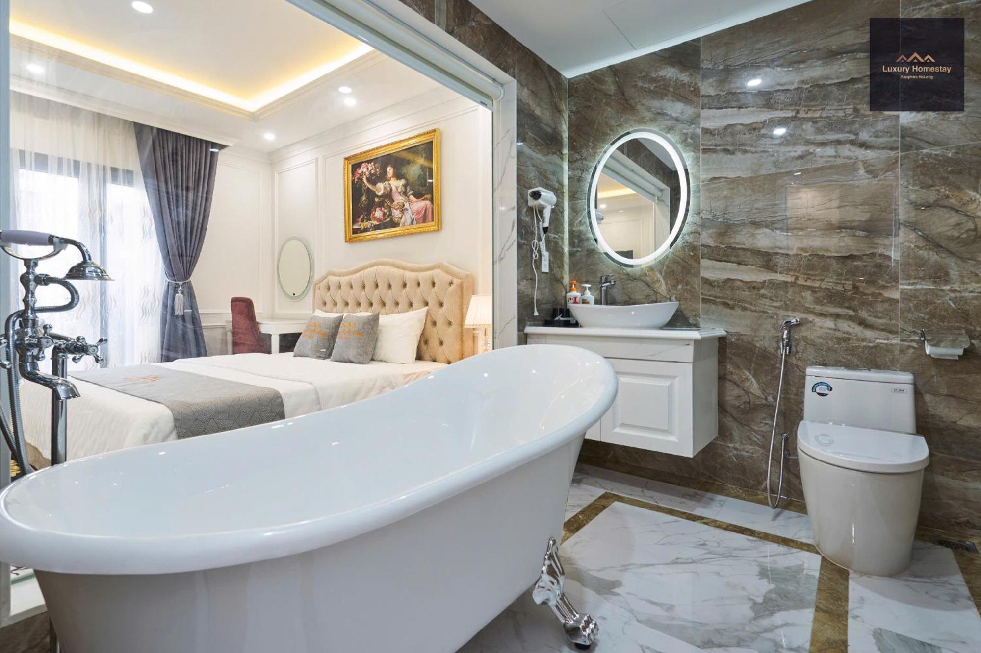 Luxury Homestay Vinhomes Dragonbay Hạ Long Extérieur photo